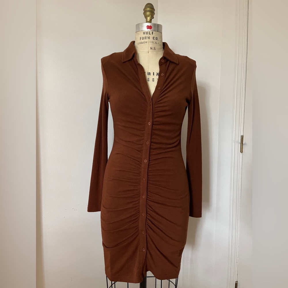 BROWN SHEIN DRESS / Size M